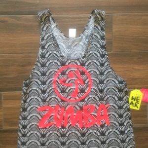 Zumba racerback tank top